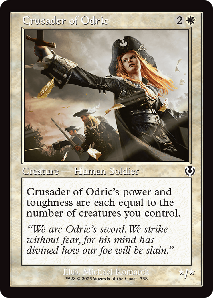 Crusader of Odric (Retro Frame) [Innistrad Remastered] | I Want That Stuff Brandon