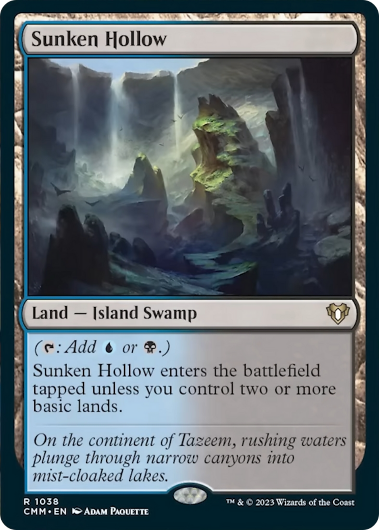 Sunken Hollow [Commander Masters] | I Want That Stuff Brandon