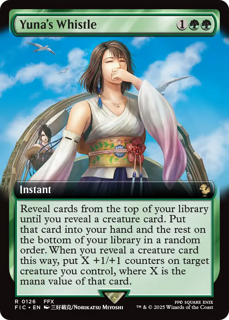 Yuna's Whistle (Extended Art) [FINAL FANTASY Commander] | I Want That Stuff Brandon