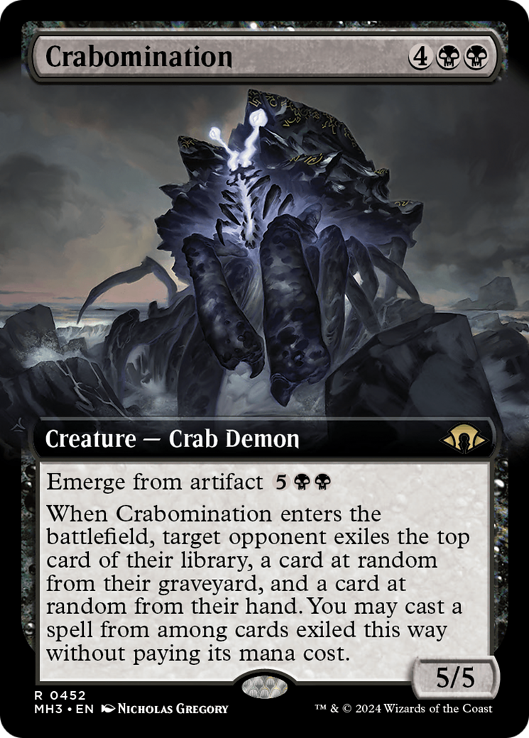 Crabomination (Extended Art) [Modern Horizons 3] | I Want That Stuff Brandon