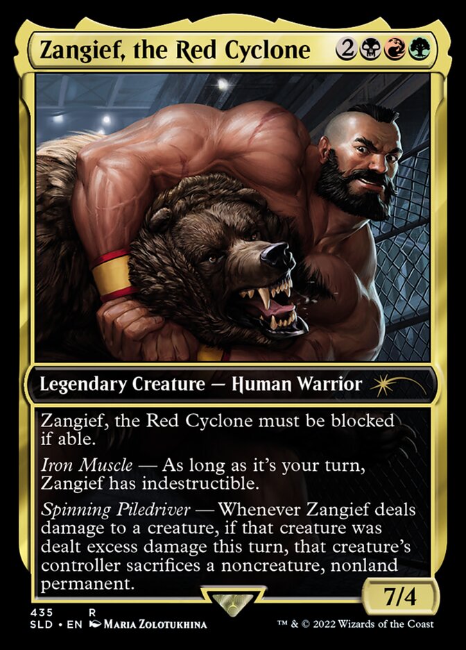 Zangief, the Red Cyclone [Secret Lair Drop Series] | I Want That Stuff Brandon