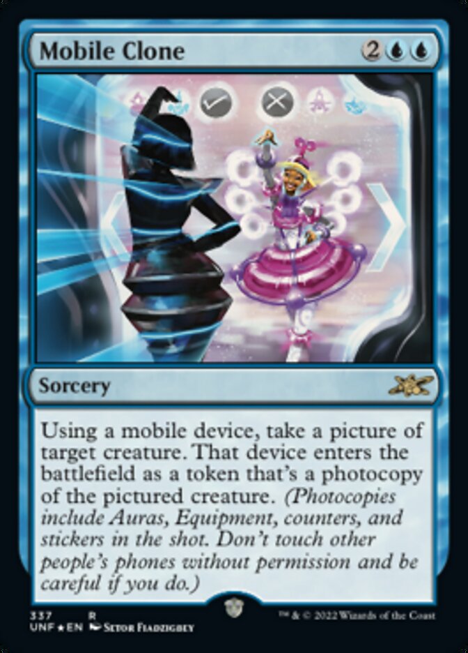 Mobile Clone (Galaxy Foil) [Unfinity] | I Want That Stuff Brandon