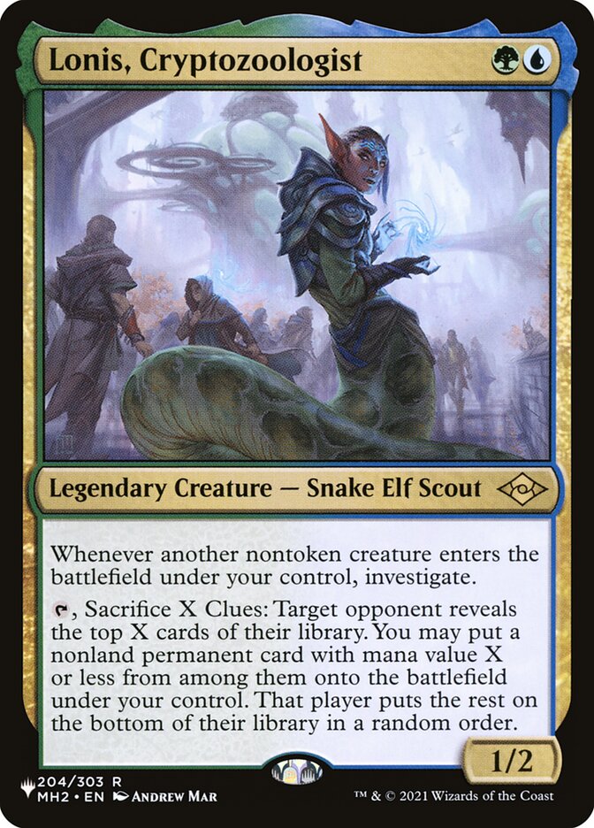 Lonis, Cryptozoologist [The List] | I Want That Stuff Brandon