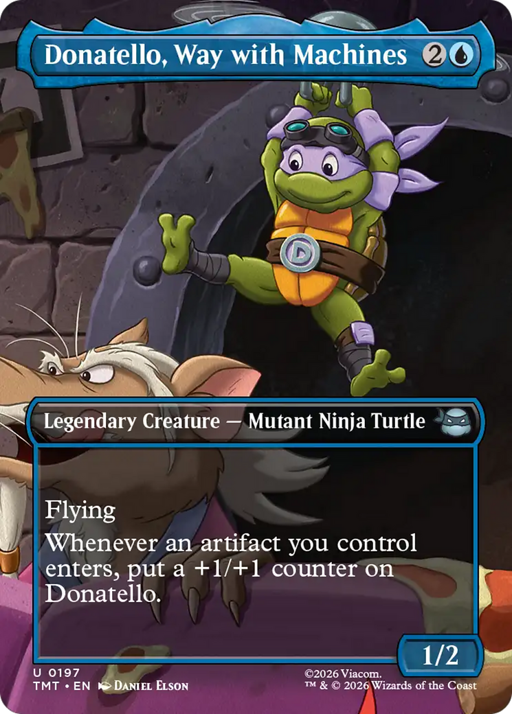 Donatello, Way with Machines (Borderless) [Teenage Mutant Ninja Turtles] | I Want That Stuff Brandon