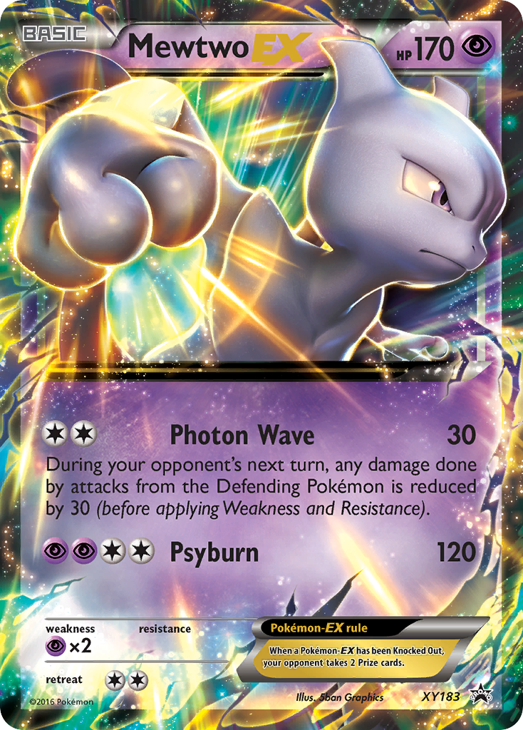 Mewtwo EX (XY183) [XY: Black Star Promos] | I Want That Stuff Brandon