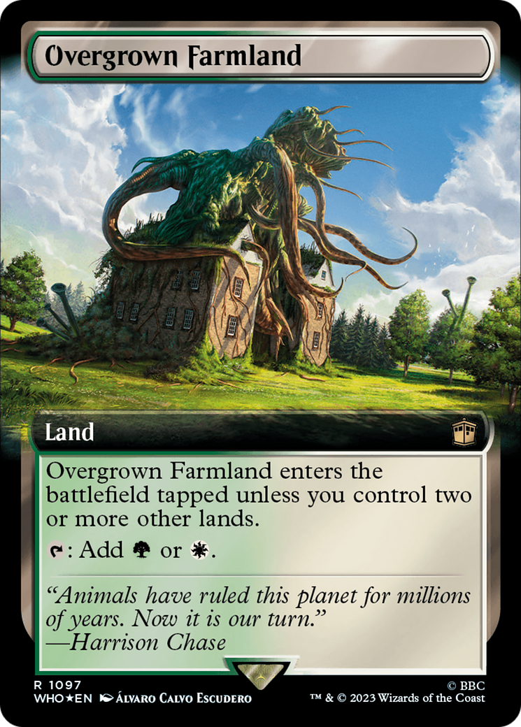 Overgrown Farmland (Extended Art) (Surge Foil) [Doctor Who] | I Want That Stuff Brandon