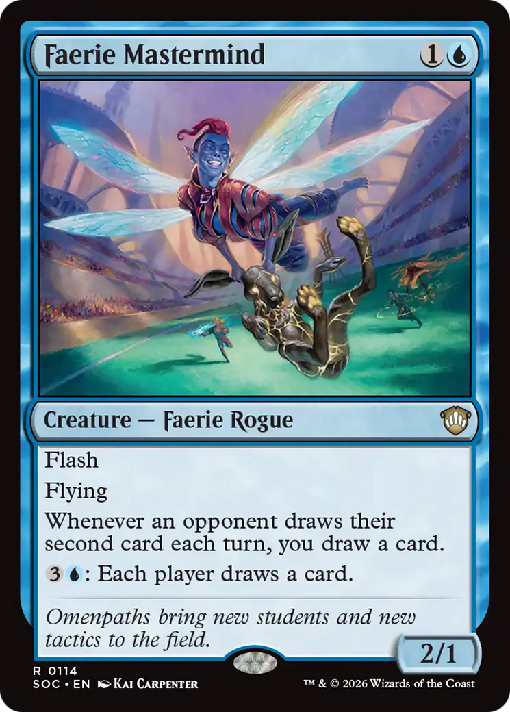 Faerie Mastermind [Secrets of Strixhaven Commander] | I Want That Stuff Brandon