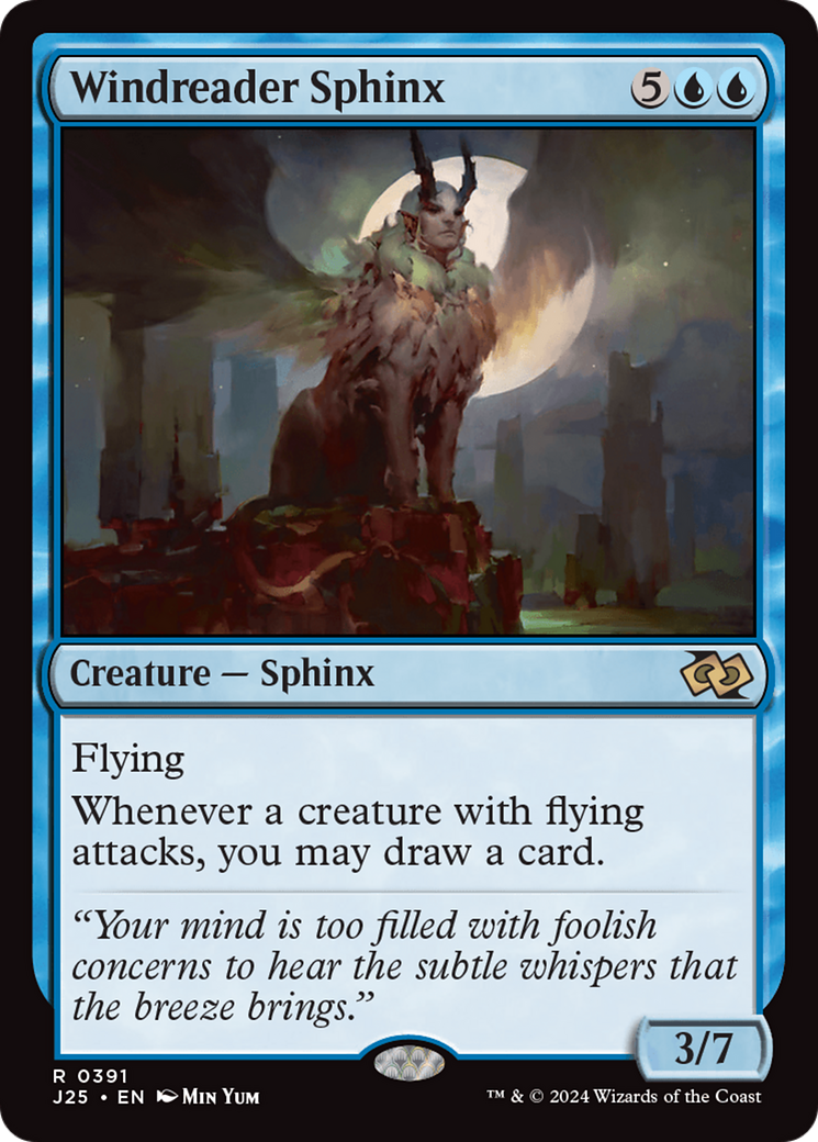 Windreader Sphinx [Foundations Jumpstart] | I Want That Stuff Brandon