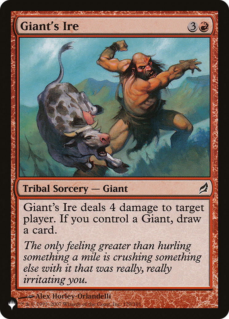Giant's Ire [The List] | I Want That Stuff Brandon