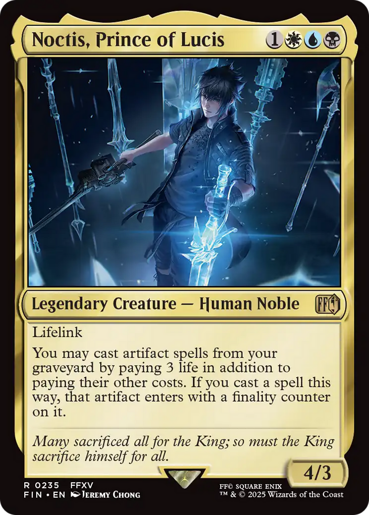 Noctis, Prince of Lucis [FINAL FANTASY] | I Want That Stuff Brandon