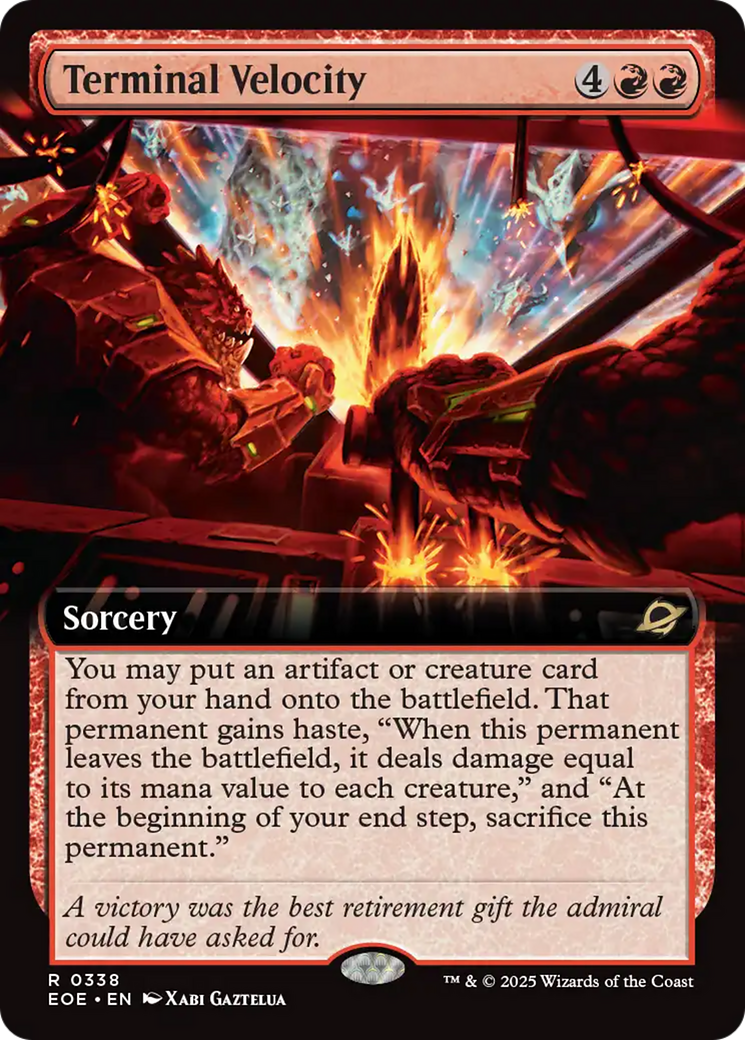Terminal Velocity (Extended Art) [Edge of Eternities] | I Want That Stuff Brandon