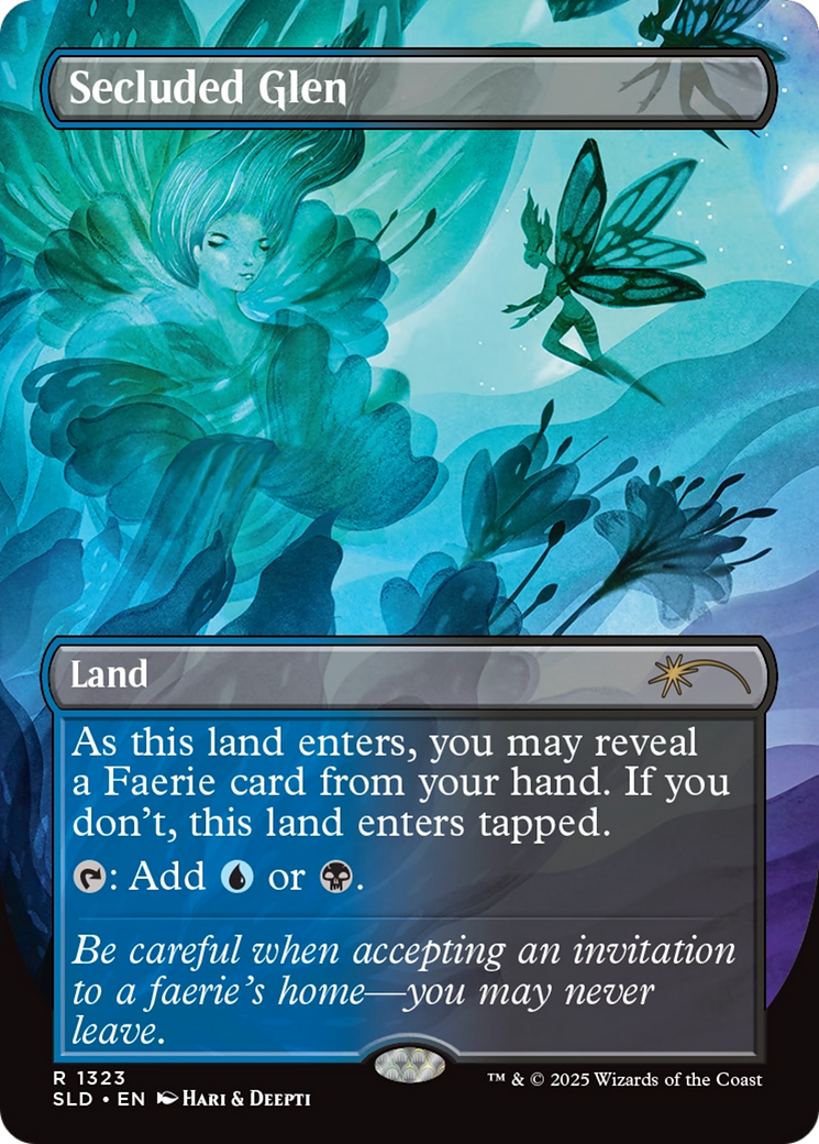 Secluded Glen (Rainbow Foil) [Secret Lair Drop Series] | I Want That Stuff Brandon