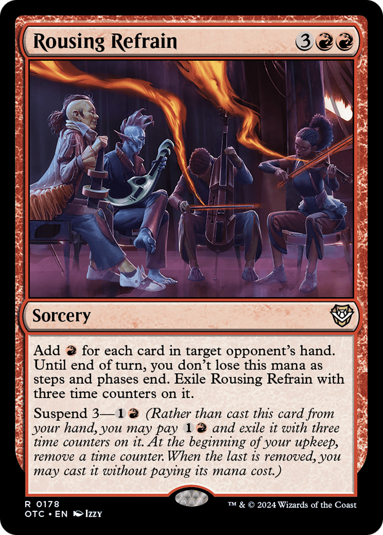 Rousing Refrain [Outlaws of Thunder Junction Commander] | I Want That Stuff Brandon