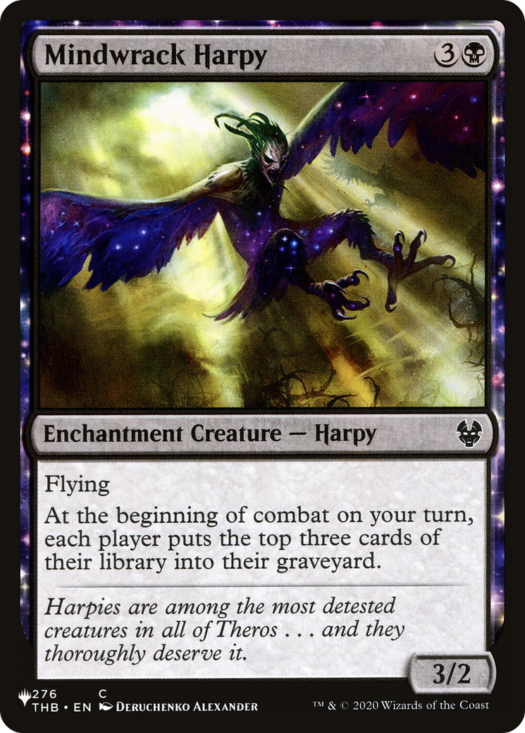 Mindwrack Harpy [The List] | I Want That Stuff Brandon