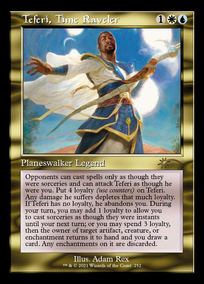 Teferi, Time Raveler (Retro) [Secret Lair Drop Series] | I Want That Stuff Brandon