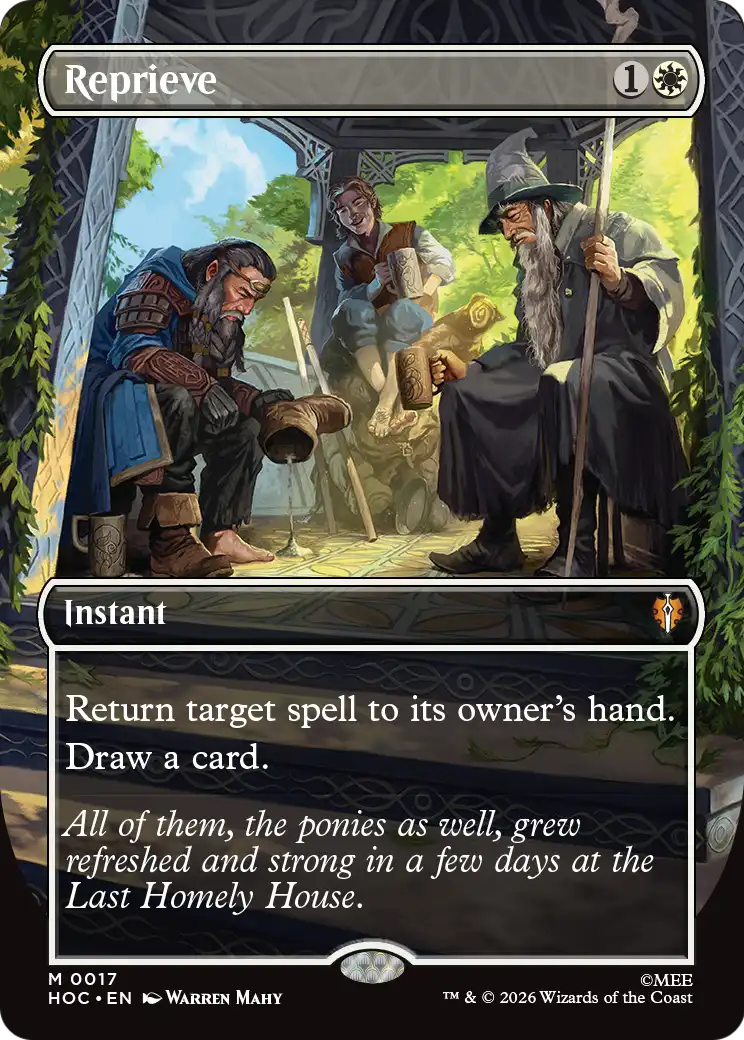 Reprieve (Borderless) [The Hobbit: Eternal-Legal] | I Want That Stuff Brandon