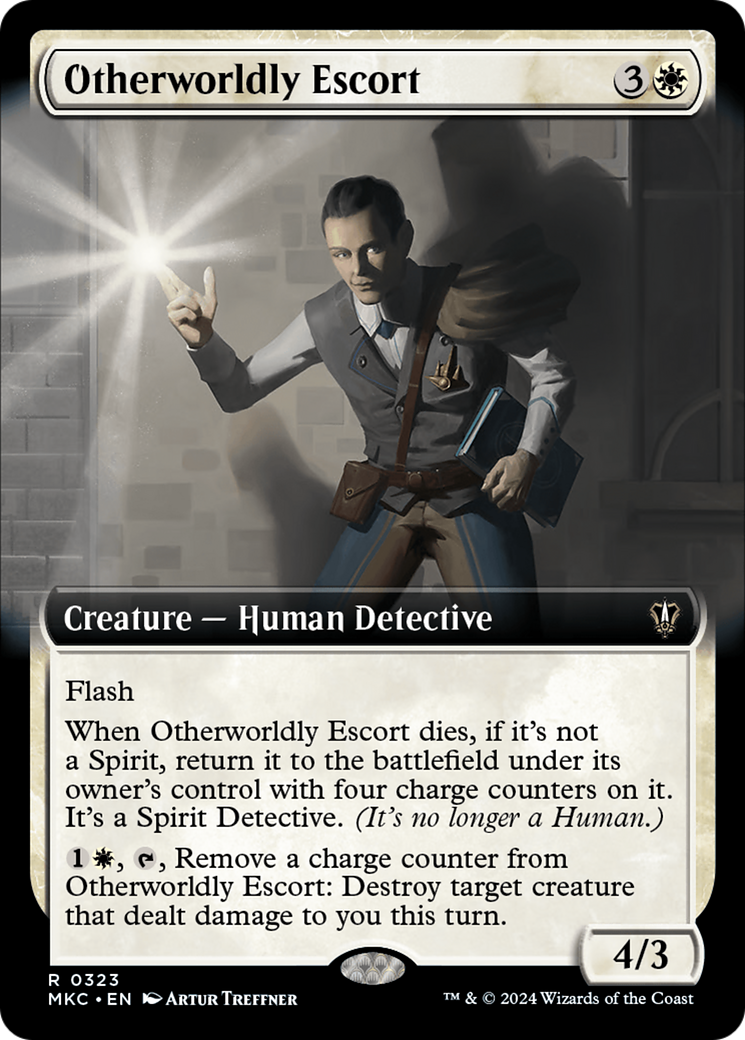 Otherworldly Escort (Extended Art) [Murders at Karlov Manor Commander] | I Want That Stuff Brandon