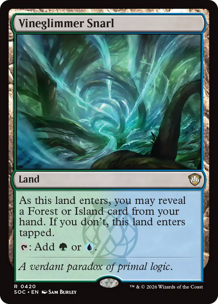 Vineglimmer Snarl [Secrets of Strixhaven Commander] | I Want That Stuff Brandon