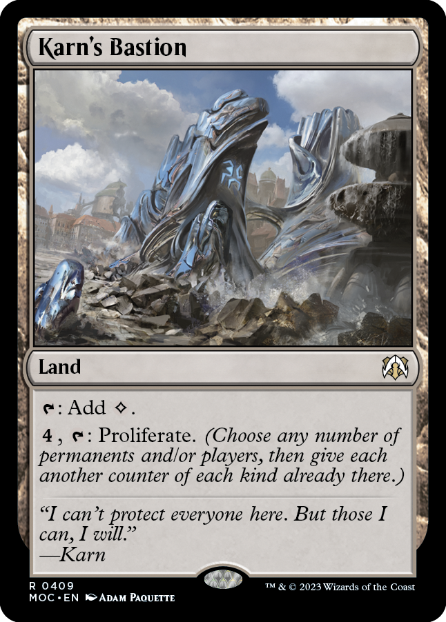 Karn's Bastion [March of the Machine Commander] | I Want That Stuff Brandon