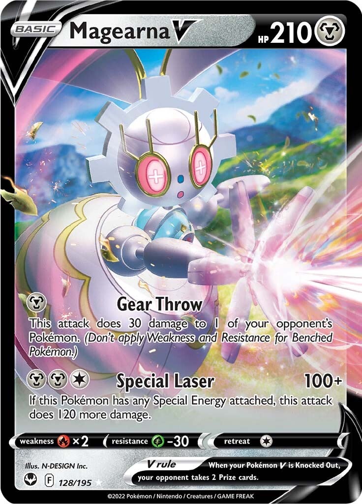 Magearna V (128/195) [Sword & Shield: Silver Tempest] | I Want That Stuff Brandon