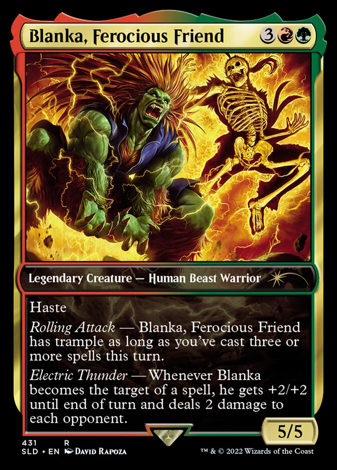 Blanka, Ferocious Friend [Secret Lair Drop Series] | I Want That Stuff Brandon