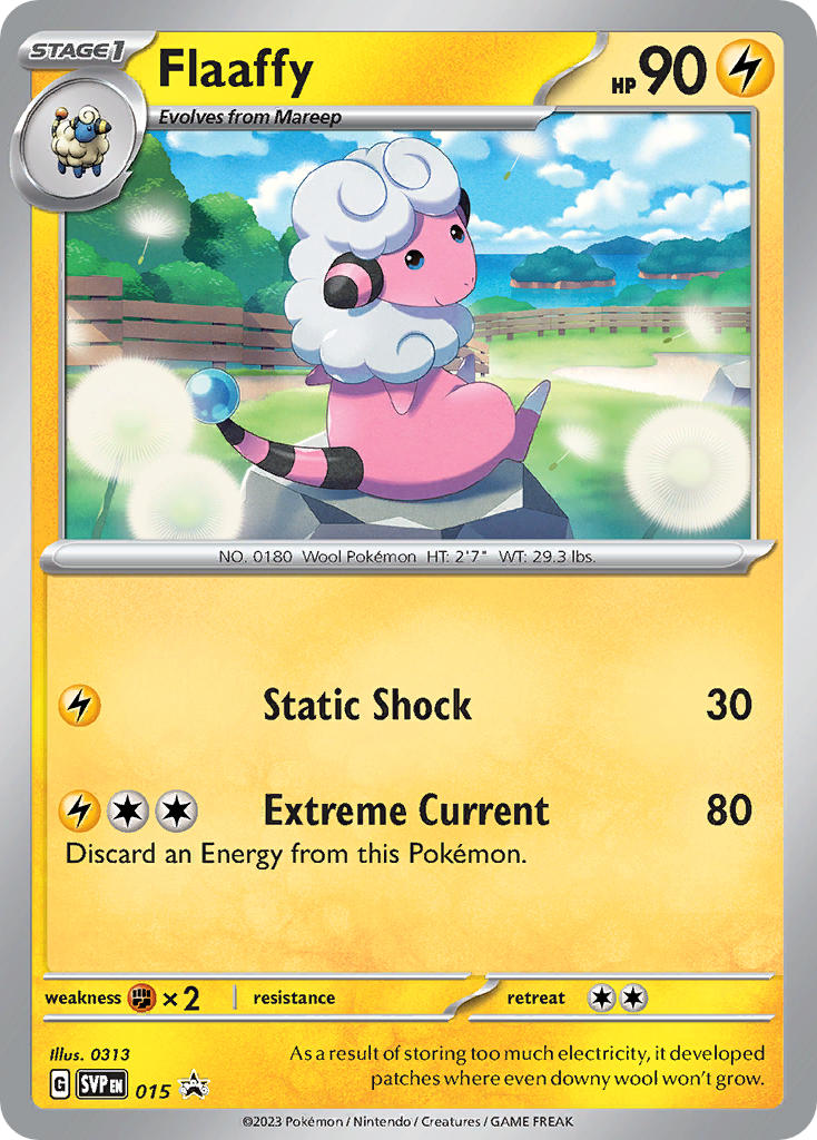 Flaaffy (015) [Scarlet & Violet: Black Star Promos] | I Want That Stuff Brandon
