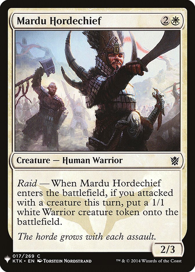 Mardu Hordechief [Mystery Booster] | I Want That Stuff Brandon