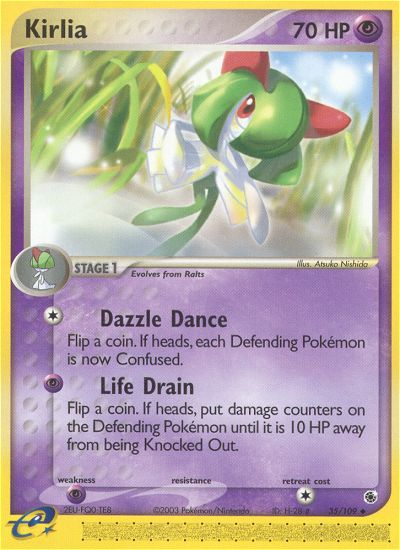 Kirlia (35/109) [EX: Ruby & Sapphire] | I Want That Stuff Brandon