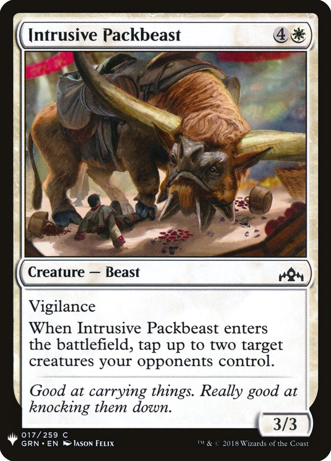 Intrusive Packbeast [Mystery Booster] | I Want That Stuff Brandon