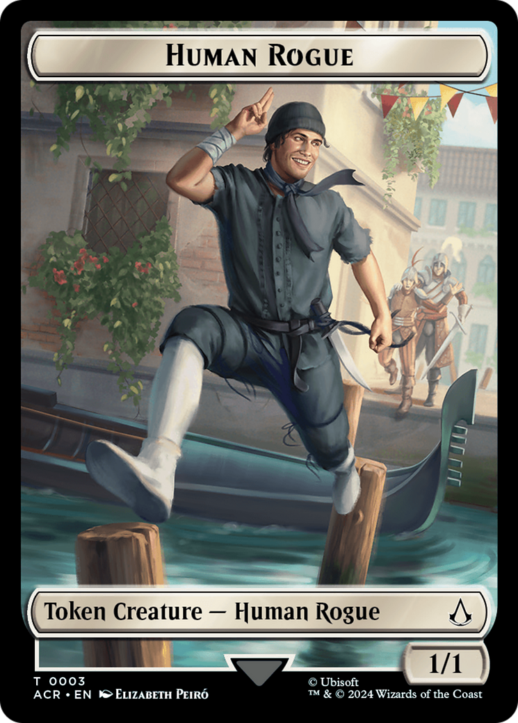 Human Rogue Token [Assassin's Creed Tokens] | I Want That Stuff Brandon