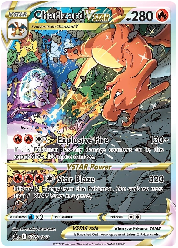 Charizard VSTAR (SWSH262) [Sword & Shield: Black Star Promos] | I Want That Stuff Brandon