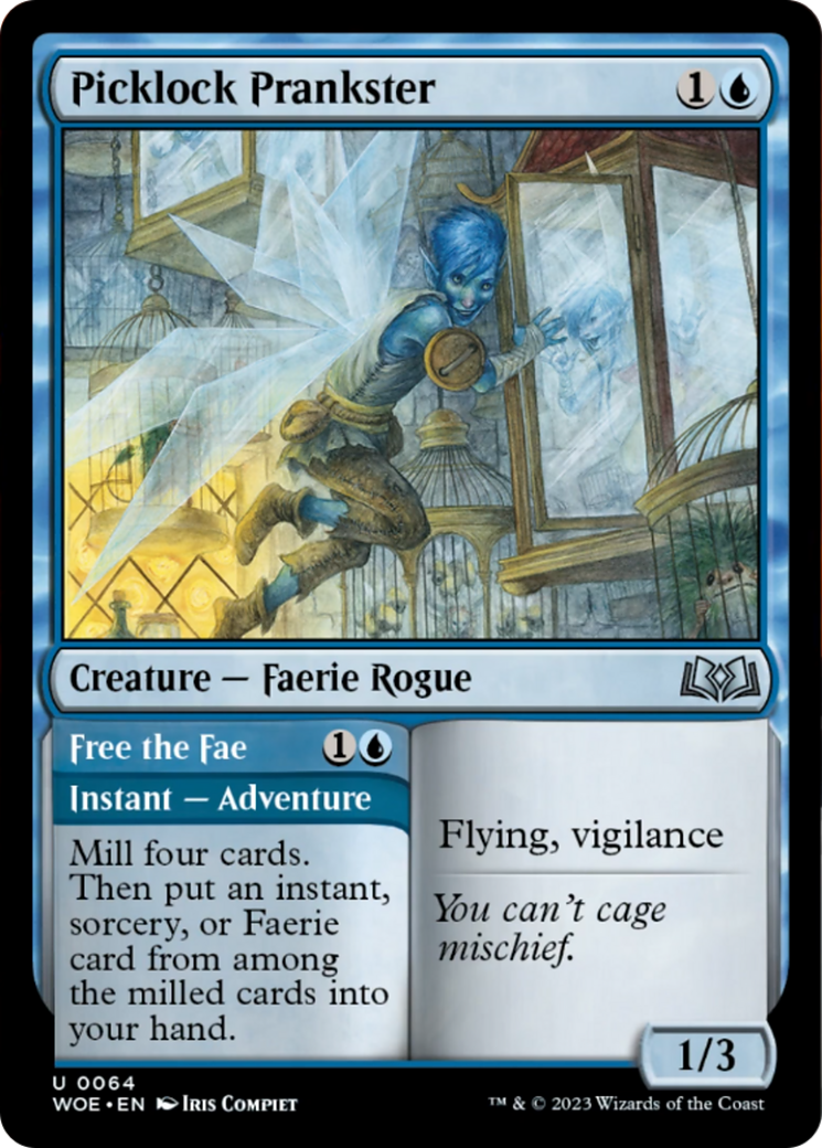 Picklock Prankster [Wilds of Eldraine] | I Want That Stuff Brandon