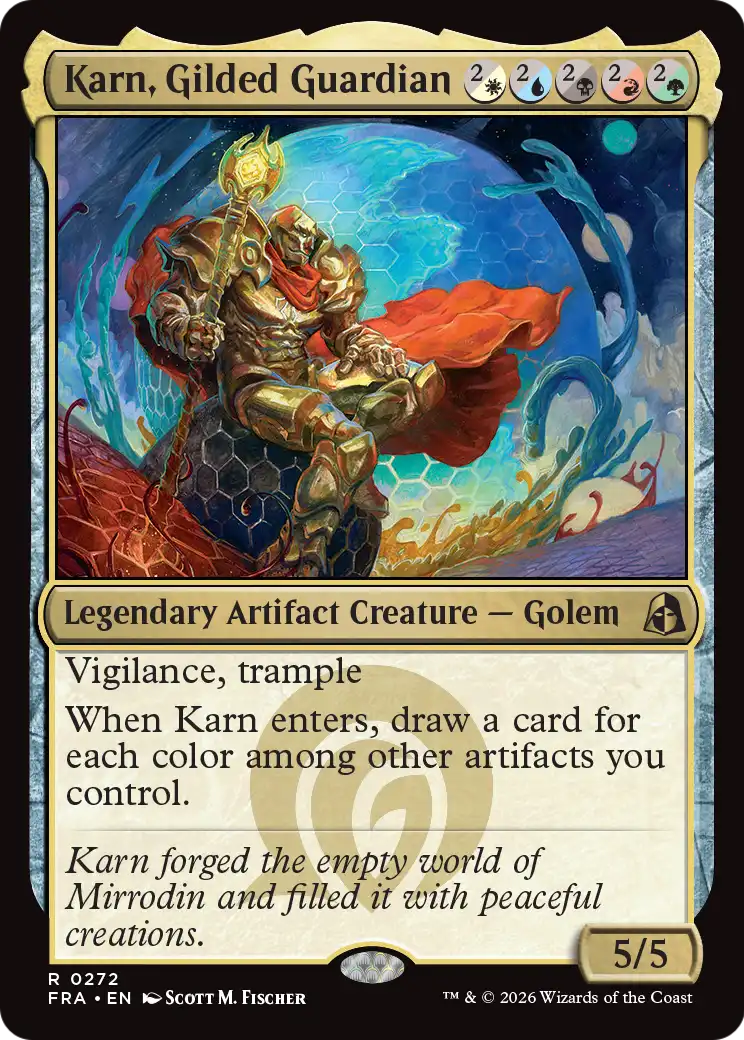 Karn, Gilded Guardian [Reality Fracture] | I Want That Stuff Brandon