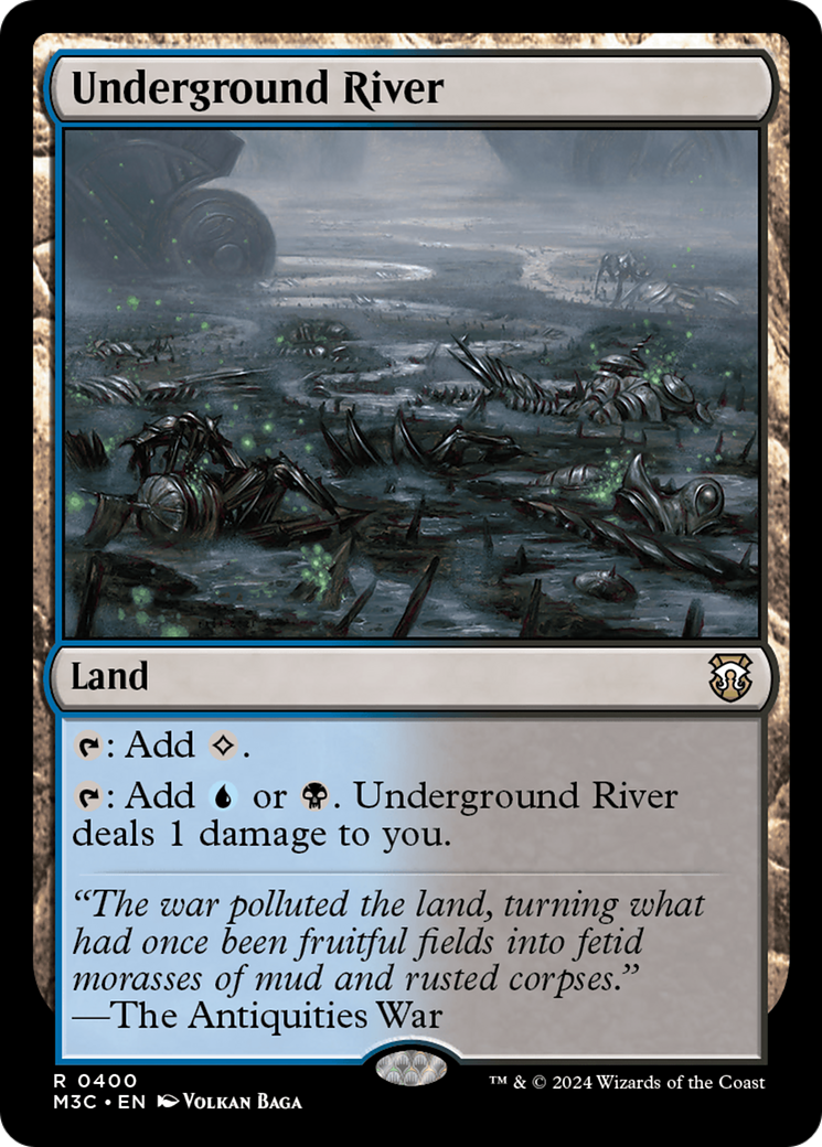 Underground River (Ripple Foil) [Modern Horizons 3 Commander] | I Want That Stuff Brandon