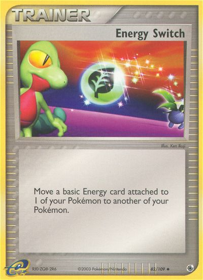 Energy Switch (82/109) [EX: Ruby & Sapphire] | I Want That Stuff Brandon