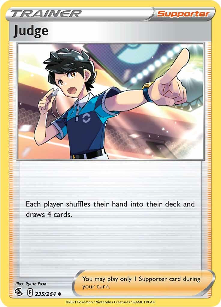 Judge (235/264) [Sword & Shield: Fusion Strike] | I Want That Stuff Brandon