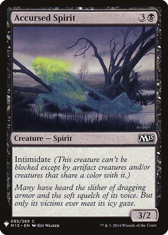 Accursed Spirit [Mystery Booster] | I Want That Stuff Brandon
