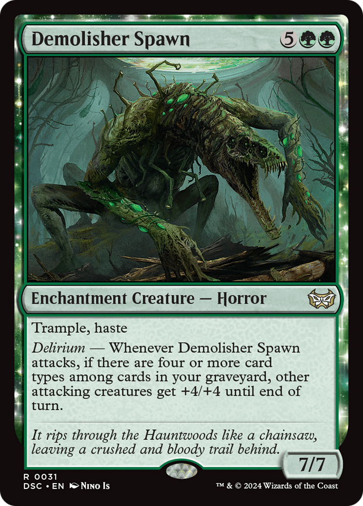 Demolisher Spawn [Duskmourn: House of Horror Commander] | I Want That Stuff Brandon