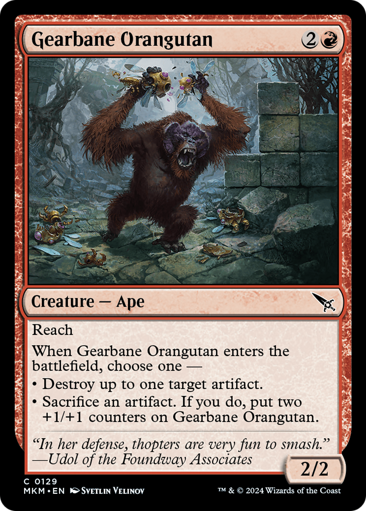 Gearbane Orangutan [Murders at Karlov Manor] | I Want That Stuff Brandon