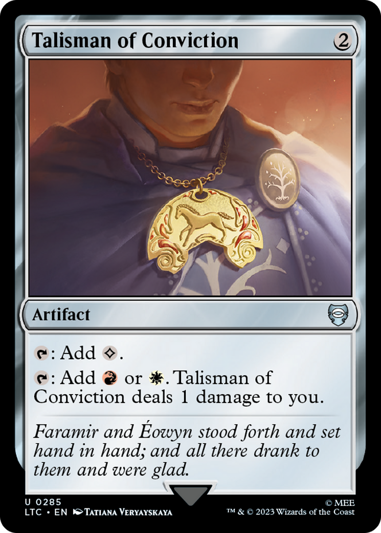 Talisman of Conviction [The Lord of the Rings: Tales of Middle-Earth Commander] | I Want That Stuff Brandon