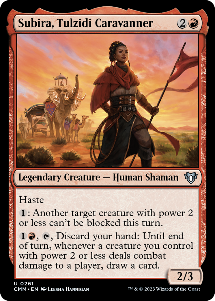 Subira, Tulzidi Caravanner [Commander Masters] | I Want That Stuff Brandon