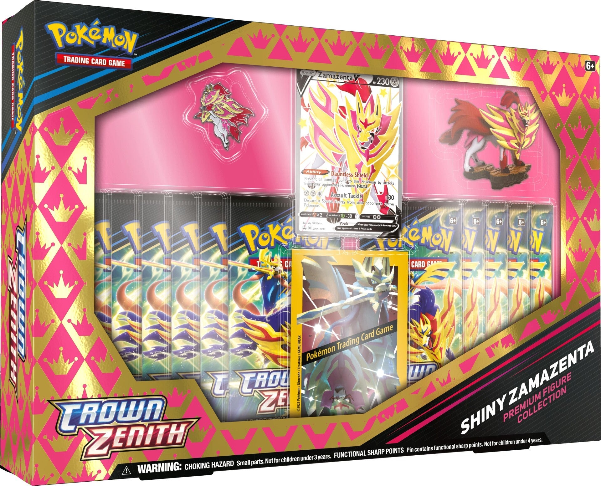 Sword & Shield: Crown Zenith - Premium Figure Collection (Shiny Zamazenta) | I Want That Stuff Brandon