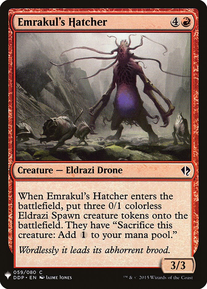 Emrakul's Hatcher [Mystery Booster] | I Want That Stuff Brandon