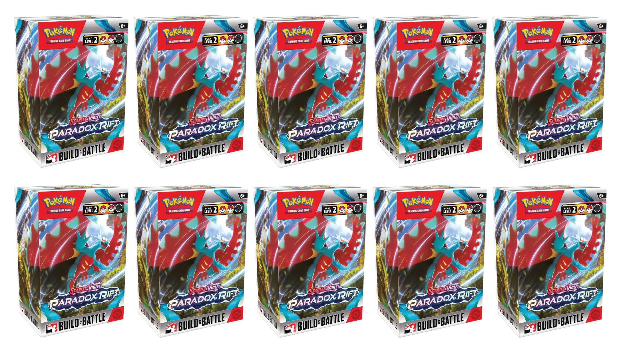 Scarlet & Violet: Paradox Rift - Build & Battle Box Display | I Want That Stuff Brandon