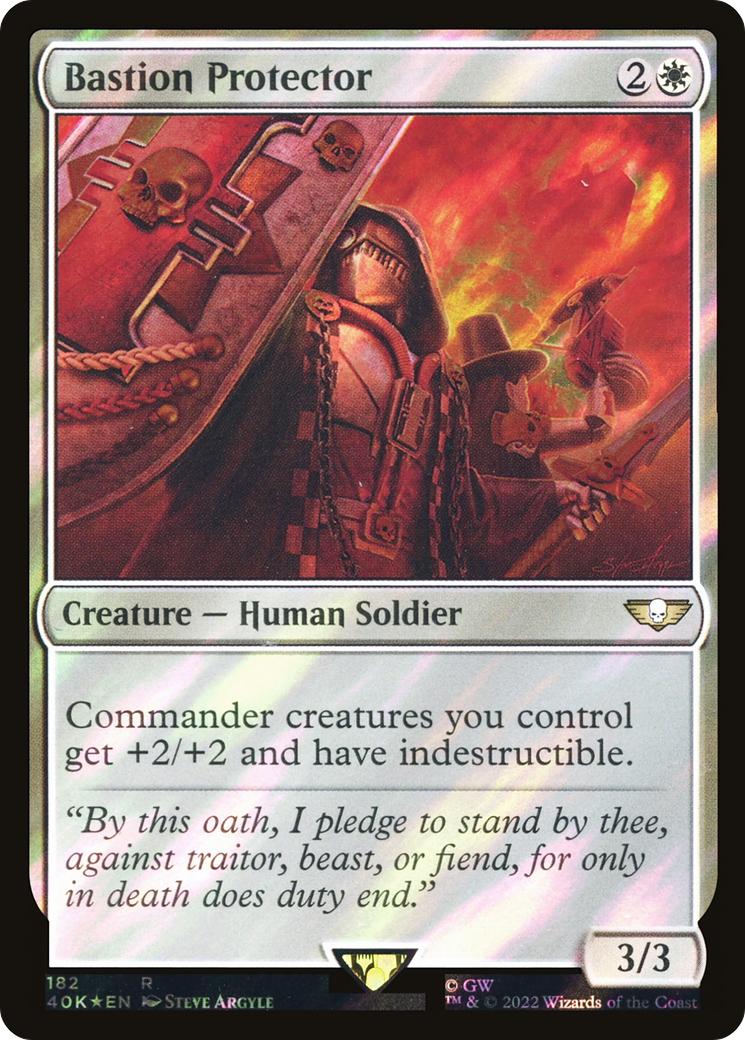 Bastion Protector (Surge Foil) [Marvel Super Heroes Commander] | I Want That Stuff Brandon