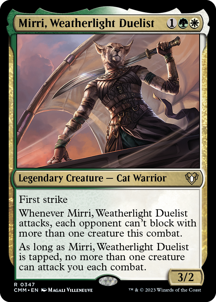 Mirri, Weatherlight Duelist [Commander Masters] | I Want That Stuff Brandon