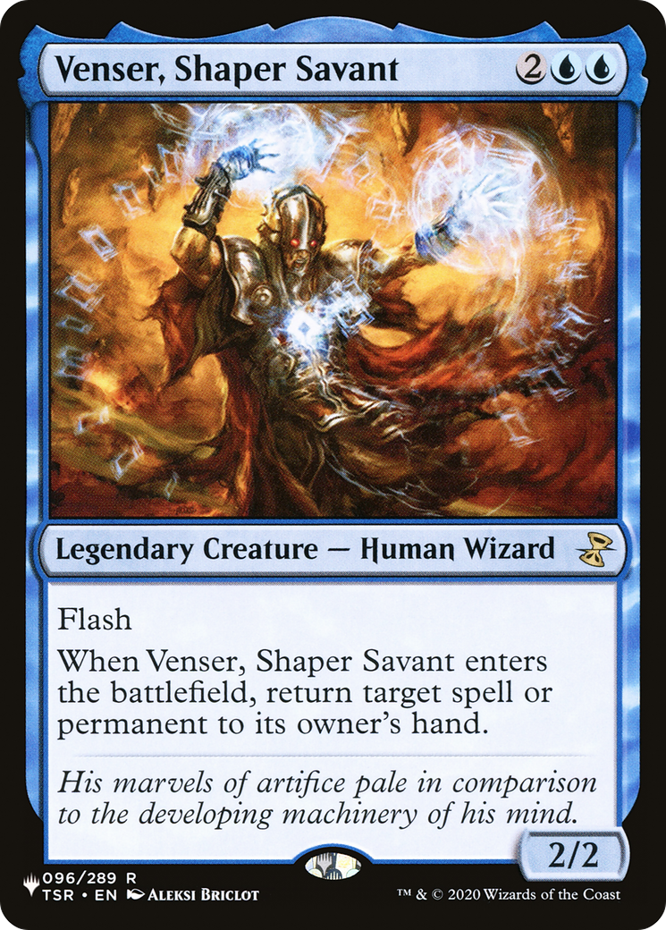 Venser, Shaper Savant [The List] | I Want That Stuff Brandon