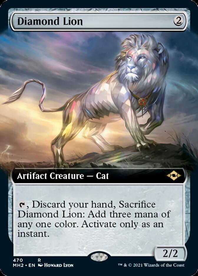 Diamond Lion (Extended Art) [Modern Horizons 2] | I Want That Stuff Brandon