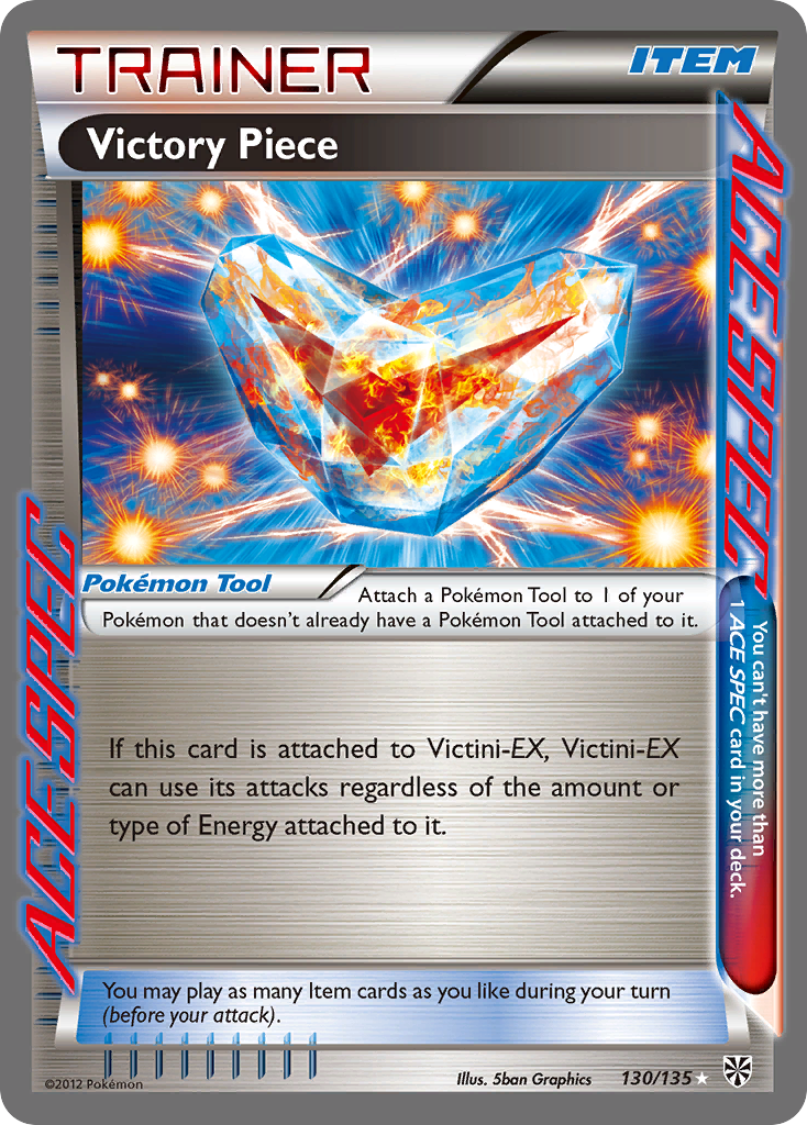 Victory Piece (130/135) [Black & White: Plasma Storm] | I Want That Stuff Brandon