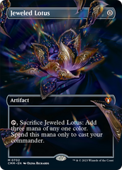 Jeweled Lotus (Borderless Frame Break) [Commander Masters] | I Want That Stuff Brandon